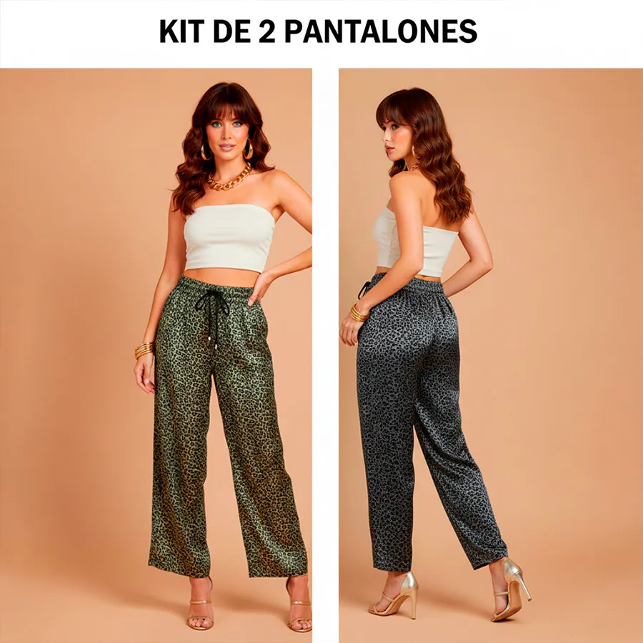 AD2513 KIT DE 2 PANTALONES 6678